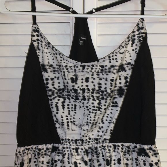 Hurley Black and White Mini Sundress med nwot - Picture 3 of 7